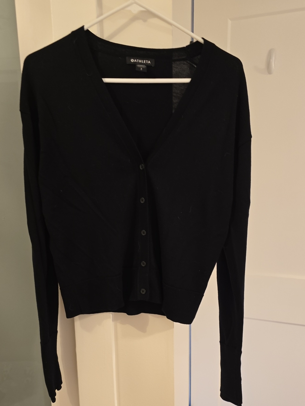 Athleta cardigan, size small